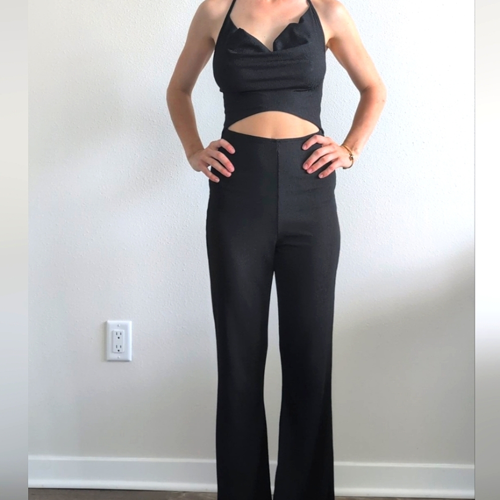 Elegant Black Women's Jumpsuit